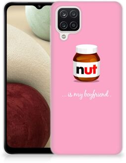 B2Ctelecom Leuk Hoesje Samsung Galaxy A12 Telefoonhoesje Nut Boyfriend