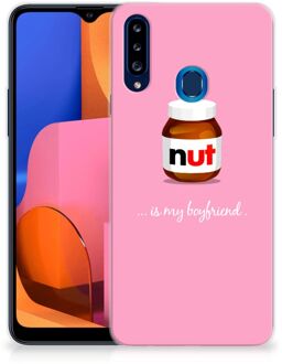 B2Ctelecom Leuk Hoesje Samsung Galaxy A20s Telefoonhoesje Nut Boyfriend