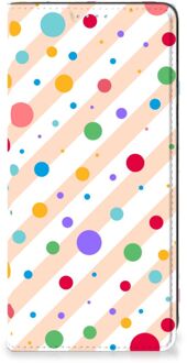 B2Ctelecom Leuk Hoesje Samsung Galaxy A21s Smart Cover Dots