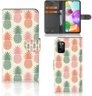 B2Ctelecom Leuk Hoesje Samsung Galaxy A41 Smartphone Hoesje Ananas