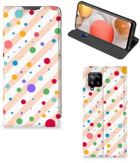 B2Ctelecom Leuk Hoesje Samsung Galaxy A42 Smart Cover Dots