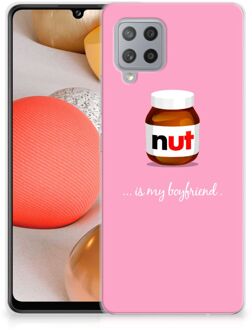 B2Ctelecom Leuk Hoesje Samsung Galaxy A42 Telefoonhoesje Nut Boyfriend