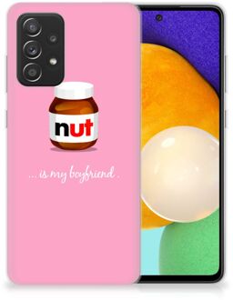 B2Ctelecom Leuk Hoesje Samsung Galaxy A52 (5G/4G) Telefoonhoesje Nut Boyfriend