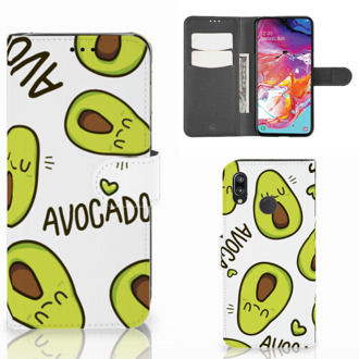 B2Ctelecom Leuk Hoesje Samsung Galaxy A70 Avocado Singing