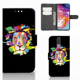 B2Ctelecom Leuk Hoesje Samsung Galaxy A70 Lion Color