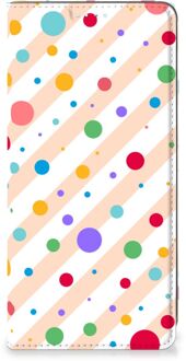 B2Ctelecom Leuk Hoesje Samsung Galaxy A71 Smart Cover Dots