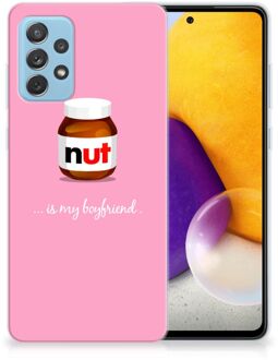 B2Ctelecom Leuk Hoesje Samsung Galaxy A72 Telefoonhoesje Nut Boyfriend