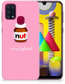 B2Ctelecom Leuk Hoesje Samsung Galaxy M31 Telefoonhoesje Nut Boyfriend