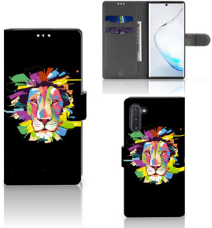 B2Ctelecom Leuk Hoesje Samsung Galaxy Note 10 Lion Color