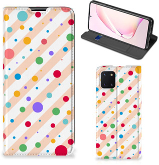 B2Ctelecom Leuk Hoesje Samsung Galaxy Note 10 Lite Smart Cover Dots