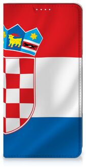 B2Ctelecom Leuk Hoesje Samsung Galaxy S20 FE Smart Cover Kroatische Vlag