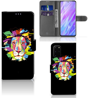 B2Ctelecom Leuk Hoesje Samsung Galaxy S20 Plus Lion Color