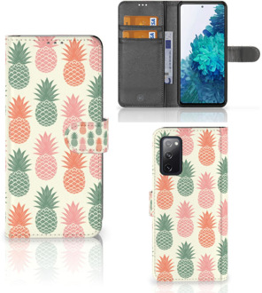 B2Ctelecom Leuk Hoesje Samsung Galaxy S20FE Smartphone Hoesje Ananas