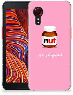 B2Ctelecom Leuk Hoesje Samsung Galaxy Xcover 5 Telefoonhoesje Nut Boyfriend