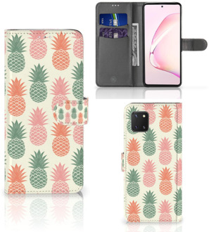 B2Ctelecom Leuk Hoesje Samsung Note 10 Lite Smartphone Hoesje Ananas