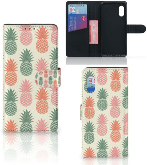 B2Ctelecom Leuk Hoesje Samsung Xcover Pro Smartphone Hoesje Ananas