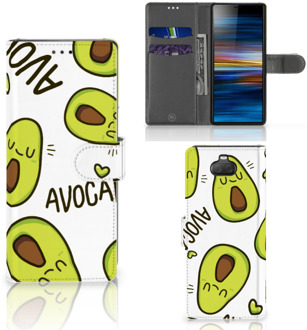 B2Ctelecom Leuk Hoesje Sony Xperia 10 Avocado Singing