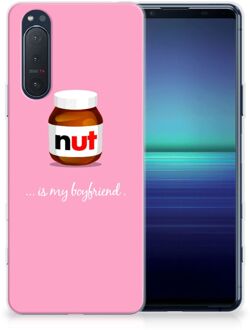 B2Ctelecom Leuk Hoesje Sony Xperia 5II Telefoonhoesje Nut Boyfriend