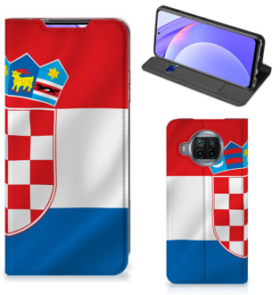 B2Ctelecom Leuk Hoesje Xiaomi Mi 10T Lite Smart Cover Kroatische Vlag