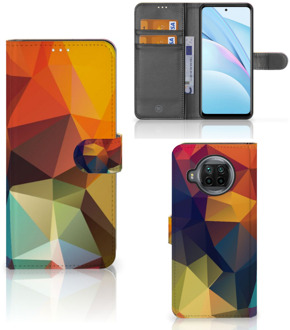 B2Ctelecom Leuk Hoesje Xiaomi Mi 10T Lite Smartphone Cover Polygon Color