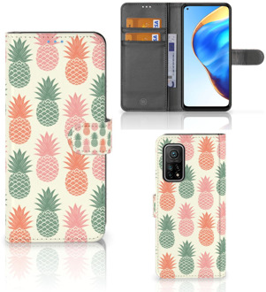 B2Ctelecom Leuk Hoesje Xiaomi Mi 10T Pro | Mi 10T Smartphone Hoesje Ananas