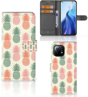 B2Ctelecom Leuk Hoesje Xiaomi Mi 11 Smartphone Hoesje Ananas