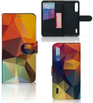 B2Ctelecom Leuk Hoesje Xiaomi Mi A3 Smartphone Cover Polygon Color