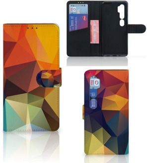 B2Ctelecom Leuk Hoesje Xiaomi Mi Note 10 Pro Smartphone Cover Polygon Color