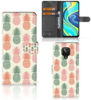 B2Ctelecom Leuk Hoesje Xiaomi Redmi Note 9 Pro | Note 9S Smartphone Hoesje Ananas