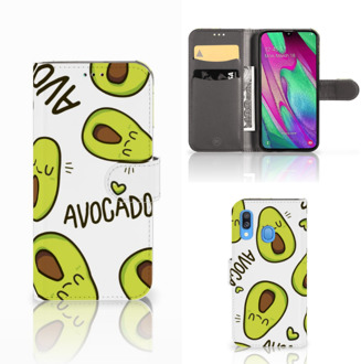 B2Ctelecom Leuk Hoesjes Samsung Galaxy A40 Avocado Singing