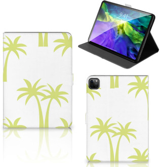 B2Ctelecom Leuk Tablethoesje iPad Pro 11 (2020) Hoes met Standaard Palmtrees