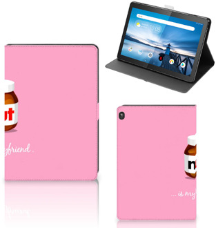 B2Ctelecom Leuk Tablethoesje Lenovo Tablet M10 Cover met Standaard Nut Boyfriend