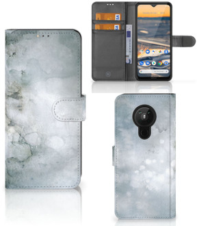 B2Ctelecom Leuk Telefoonhoesje Nokia 5.3 Smartphone Hoesje Painting Grey