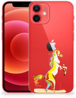 B2Ctelecom Leuk TPU Back Case iPhone 12 Mini GSM Hoesje Horse Color