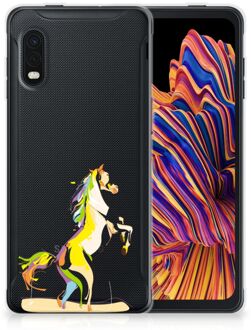 B2Ctelecom Leuk TPU Back Case Samsung Xcover Pro GSM Hoesje Horse Color