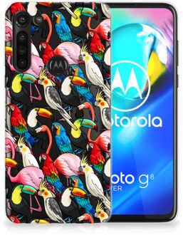 B2Ctelecom Leuk TPU Backcase Motorola Moto G8 Power Telefoon Hoesje Birds