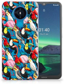 B2Ctelecom Leuk TPU Backcase Nokia 1.4 Telefoon Hoesje Birds