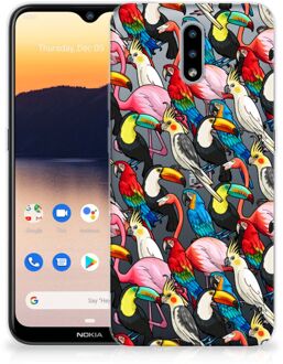 B2Ctelecom Leuk TPU Backcase Nokia 2.3 Telefoon Hoesje Birds