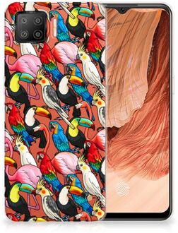 B2Ctelecom Leuk TPU Backcase OPPO A73 4G Telefoon Hoesje Birds