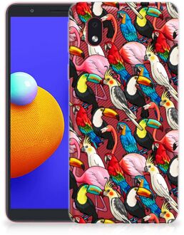 B2Ctelecom Leuk TPU Backcase Samsung Galaxy A01 Core Telefoon Hoesje Birds