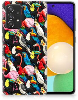 B2Ctelecom Leuk TPU Backcase Samsung Galaxy A52 (5G/4G) Telefoon Hoesje Birds