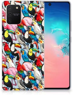 B2Ctelecom Leuk TPU Backcase Samsung Galaxy S10 Lite Telefoon Hoesje Birds