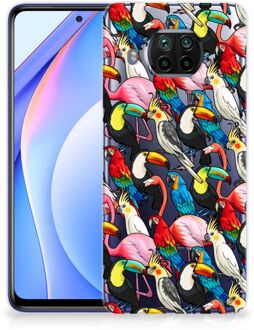 B2Ctelecom Leuk TPU Backcase Xiaomi Mi 10T Lite Telefoon Hoesje Birds