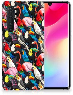 B2Ctelecom Leuk TPU Backcase Xiaomi Mi Note 10 Lite Telefoon Hoesje Birds