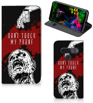 B2Ctelecom LG G8s Thinq Design Case Zombie Blood