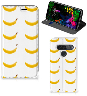 B2Ctelecom LG G8s Thinq Flip Style Cover Banana