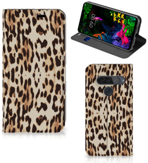 B2Ctelecom LG G8s Thinq Hoesje maken Leopard