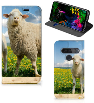 B2Ctelecom LG G8s Thinq Hoesje maken Schaap en Lammetje