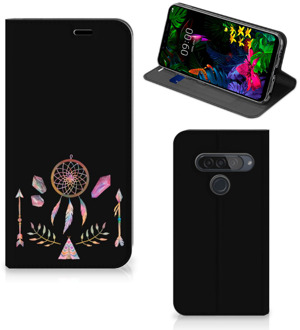 B2Ctelecom LG G8s Thinq Magnet Case Boho Dreamcatcher