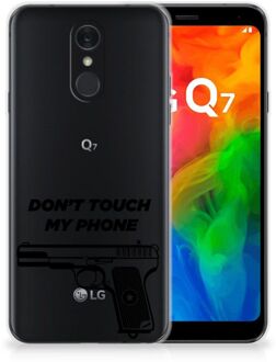 B2Ctelecom LG Q7 Silicone-hoesje Pistol DTMP